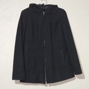 Avanti Wool Blend Coat With Hood Small